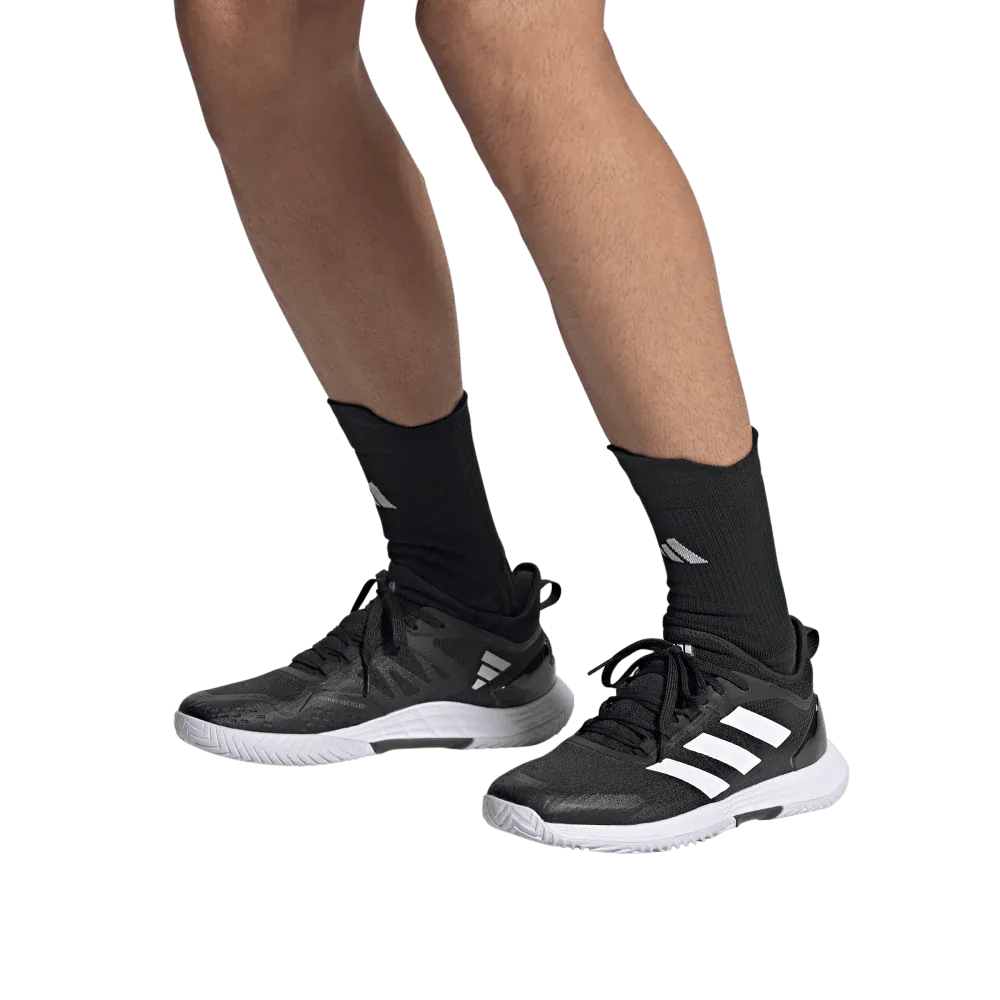 adidas Adizero Ubersonic 4.1 Men's Tennis Shoe (Black/White) - Image 7