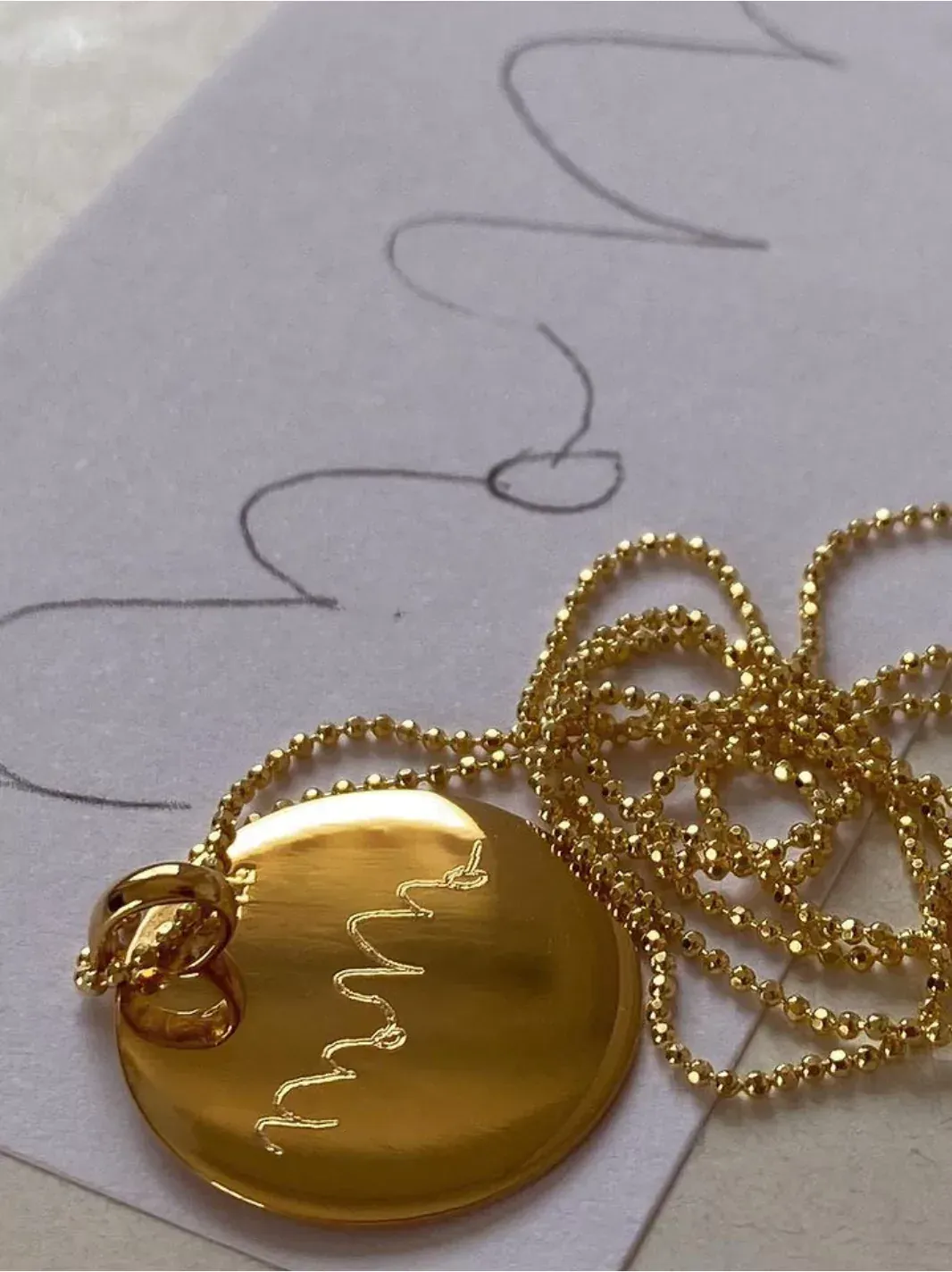 Personalised Pendant Necklace - Image 4